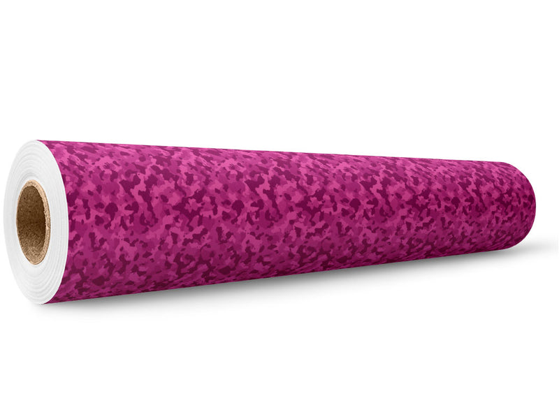 Fuchsia Woodland Camouflage Wrap Film Wholesale Roll~Rwraps Series 914 Digitally Printed Vinyl Roll~5