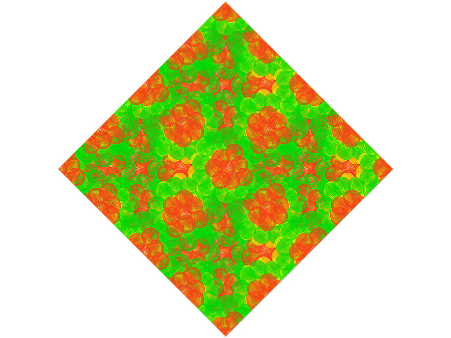 Fungal Dots Tie Dye Vinyl Wrap Pattern