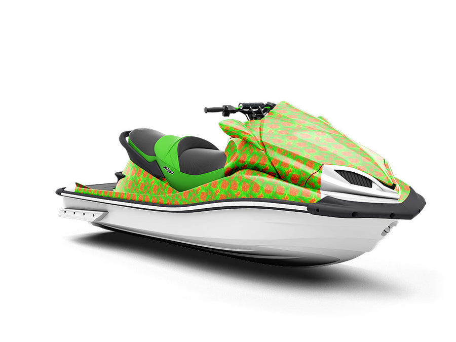 Fungal Dots Tie Dye Jet Ski Vinyl Customized Wrap