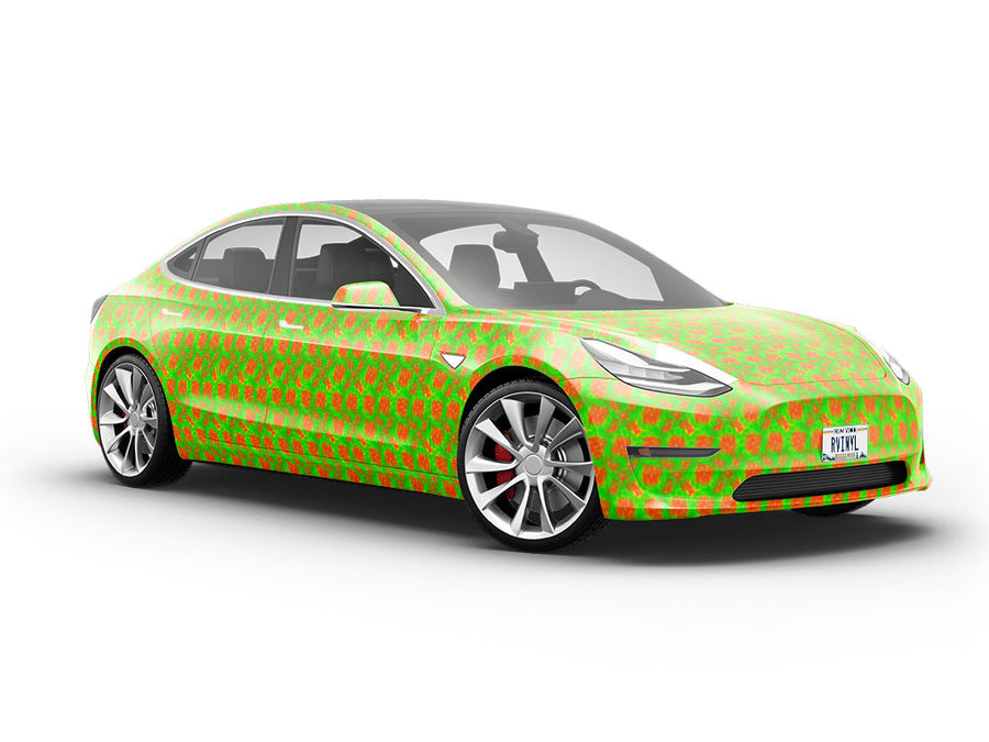 Fungal Dots Tie Dye Vehicle Vinyl Wrap