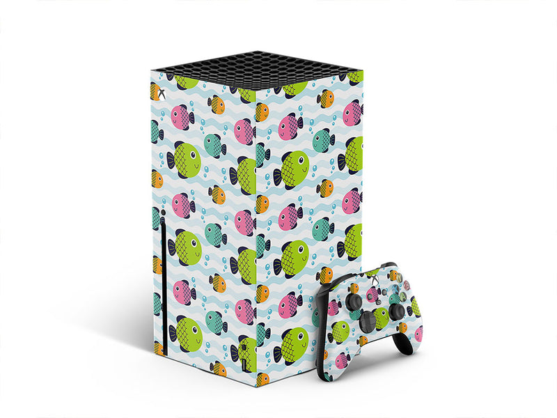 funny fins salt water XBOX DIY Decal