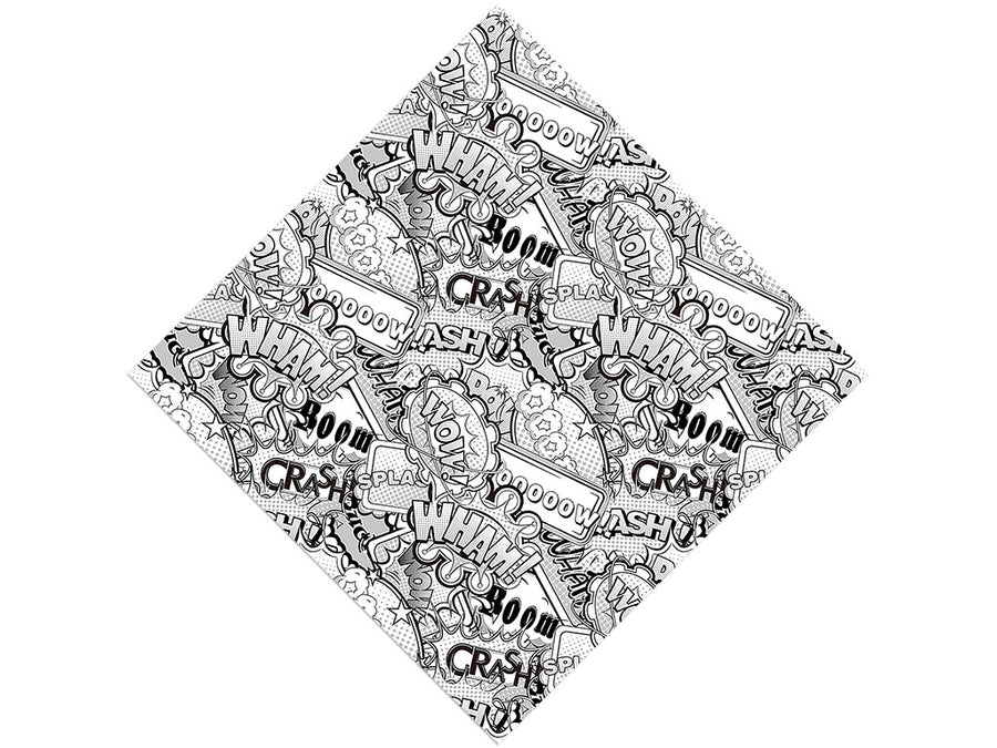Funny Papers Sticker Bomb Vinyl Wrap Pattern