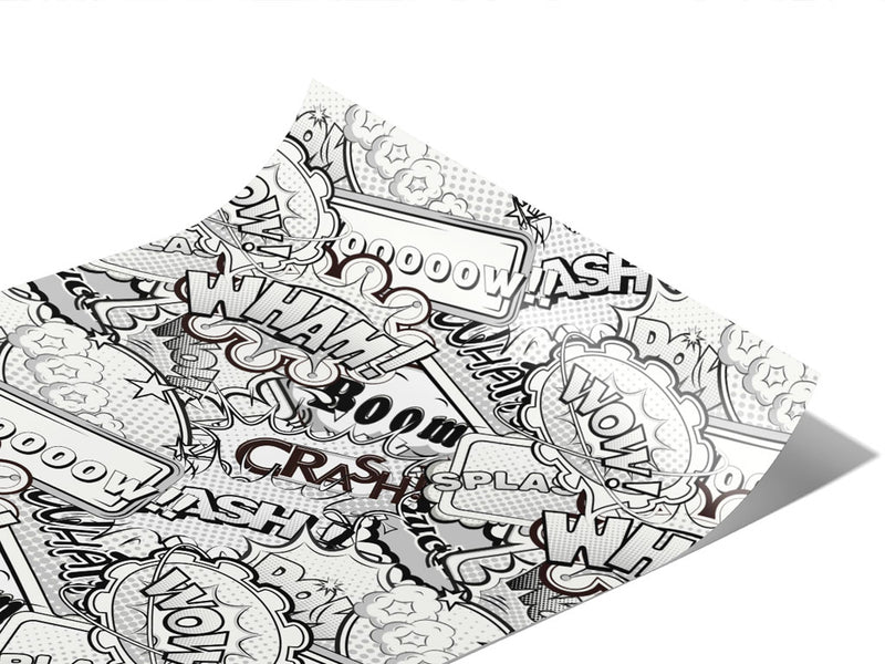Funny Papers Sticker Bomb Vinyl Wraps~Rwraps Series 914 Digitally Printed Vinyl Wrap~1