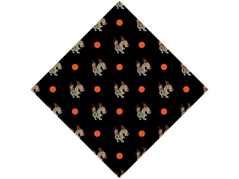 Furious Firebreathers Fantasy Vinyl Wrap Pattern