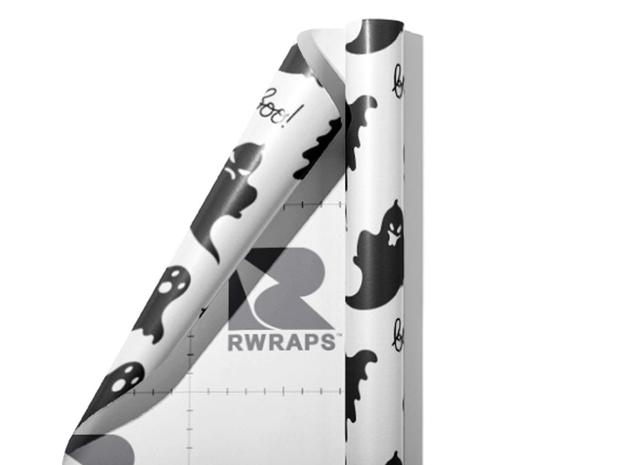 Furious Phantoms Halloween Wrap Film Sheets~Rwraps Series 914 Furious Phantoms Halloween Scrolled Sheet~3