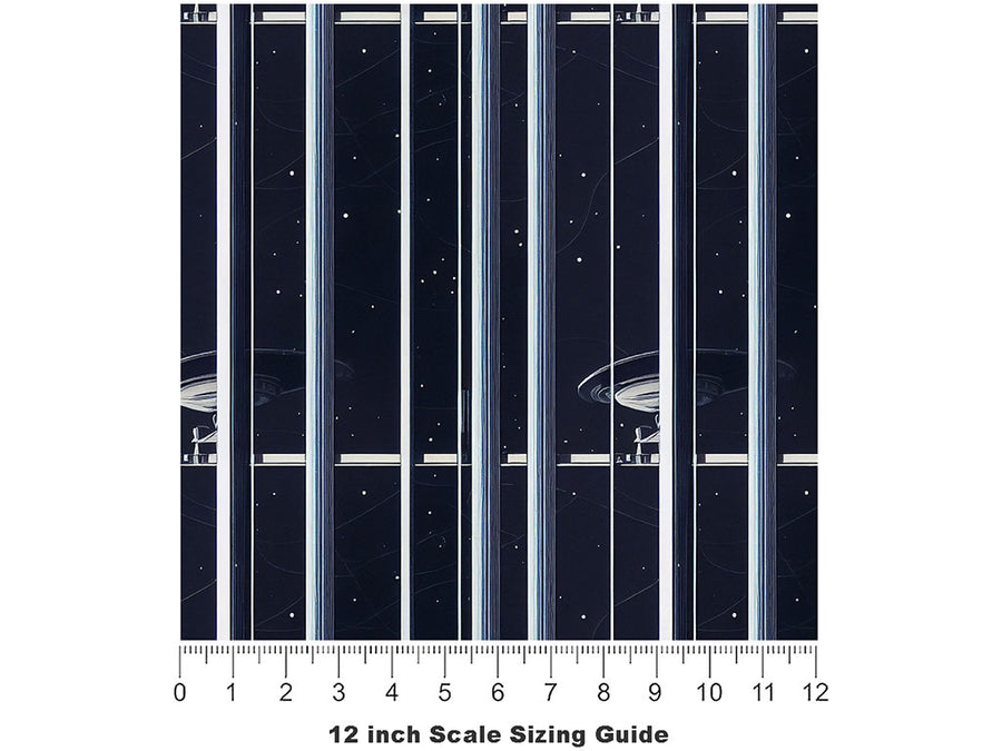 Futuristic Prison Science Fiction Vinyl Film Pattern Size 12 inch Scale~Rwraps Futuristic Prison Science Fiction Sizing Chart~2