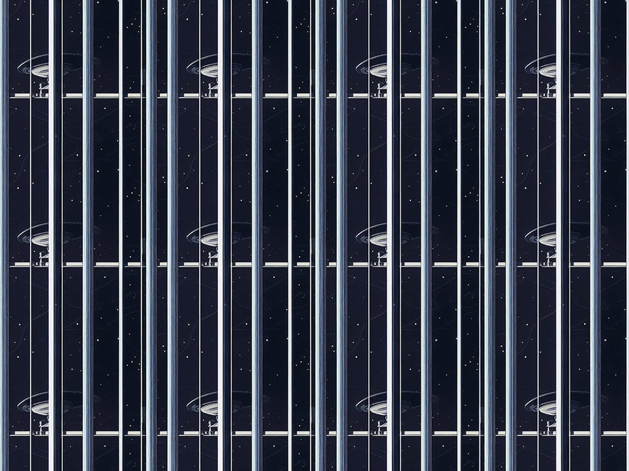 Futuristic Prison Science Fiction Vinyl Wrap Pattern~Rwraps Series 914 Digitally Printed Vinyl Wrap~0