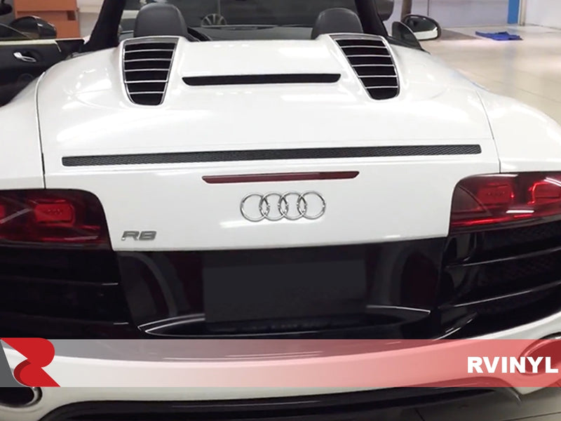 3M 2080 Series Gloss White Rear View Wrap