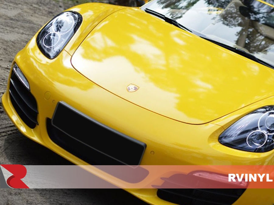 3M 2080 Series Gloss Sunflower Yellow Hood Wrap