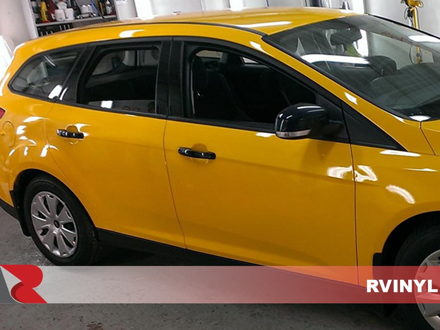 3M 2080 Series Gloss Sunflower Yellow Van Wrap