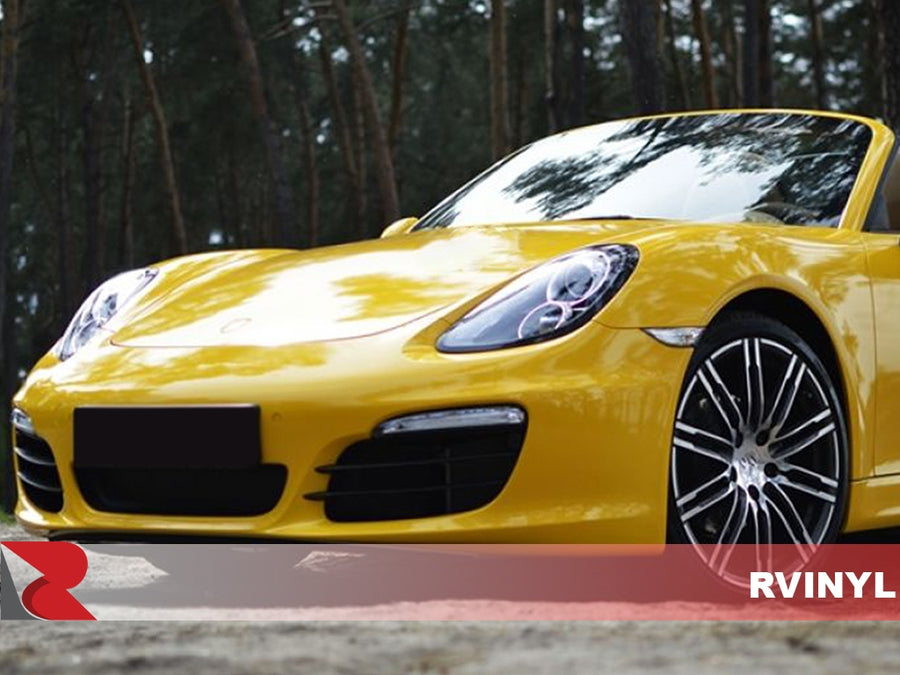 3M 2080 Series Gloss Sunflower Yellow Front Wrap