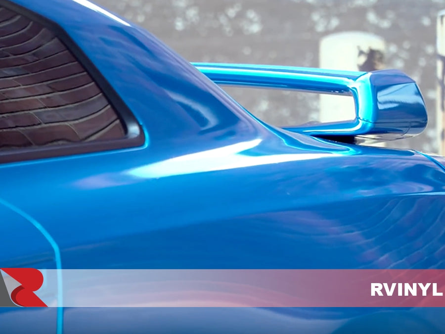 3M™ 2080 Series - Gloss Blue Fire DIY Rwrap