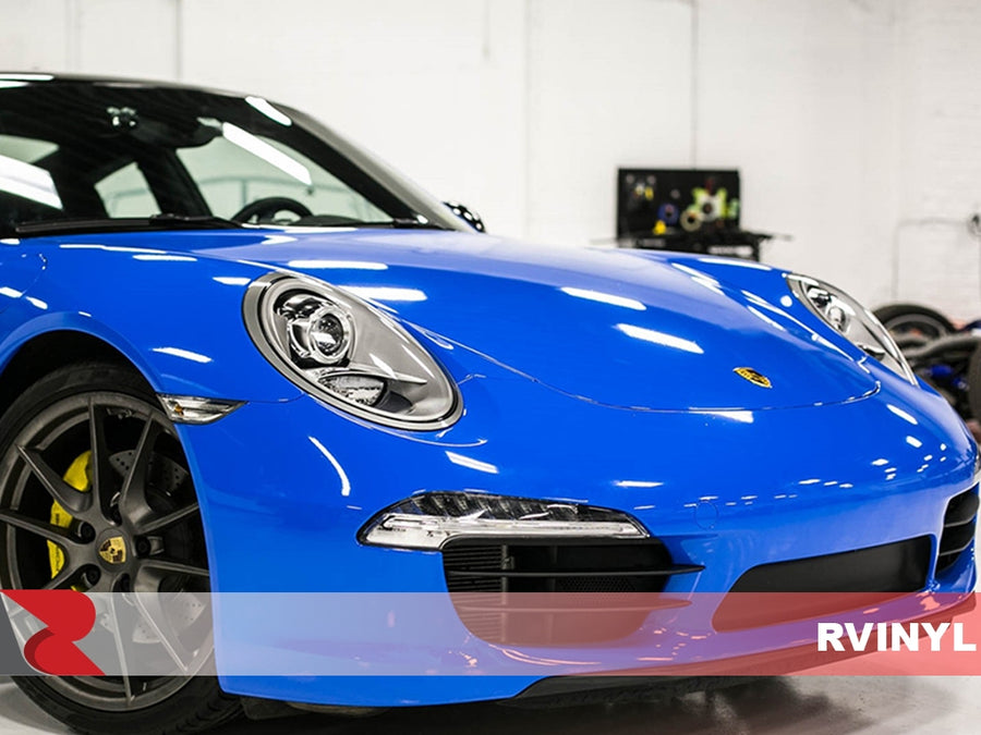 3M 2080 Series Gloss Intense Blue Front Wrap