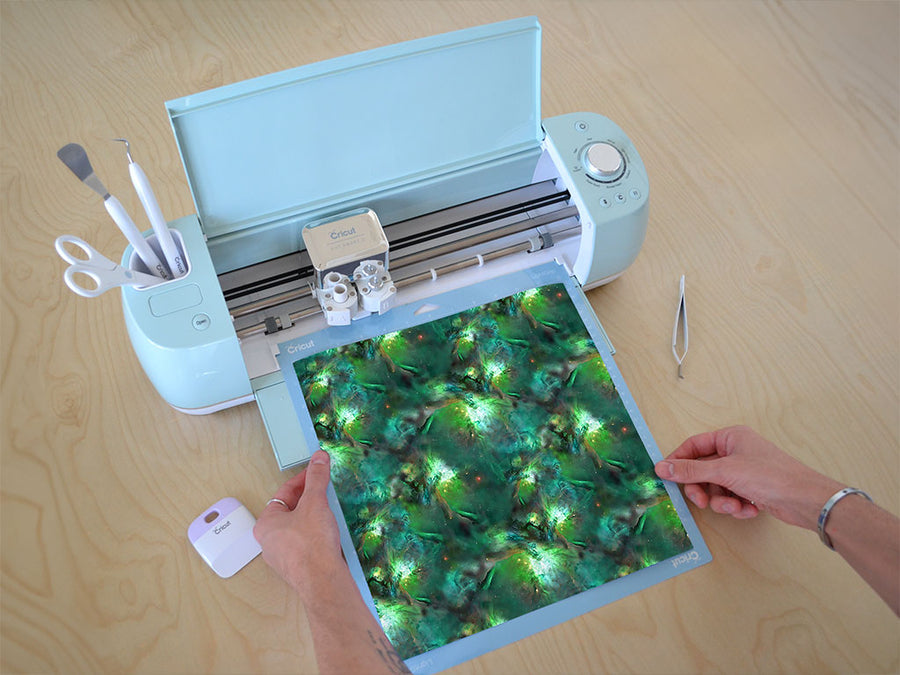 galactic green science fiction Cricut Compatible Vinyl