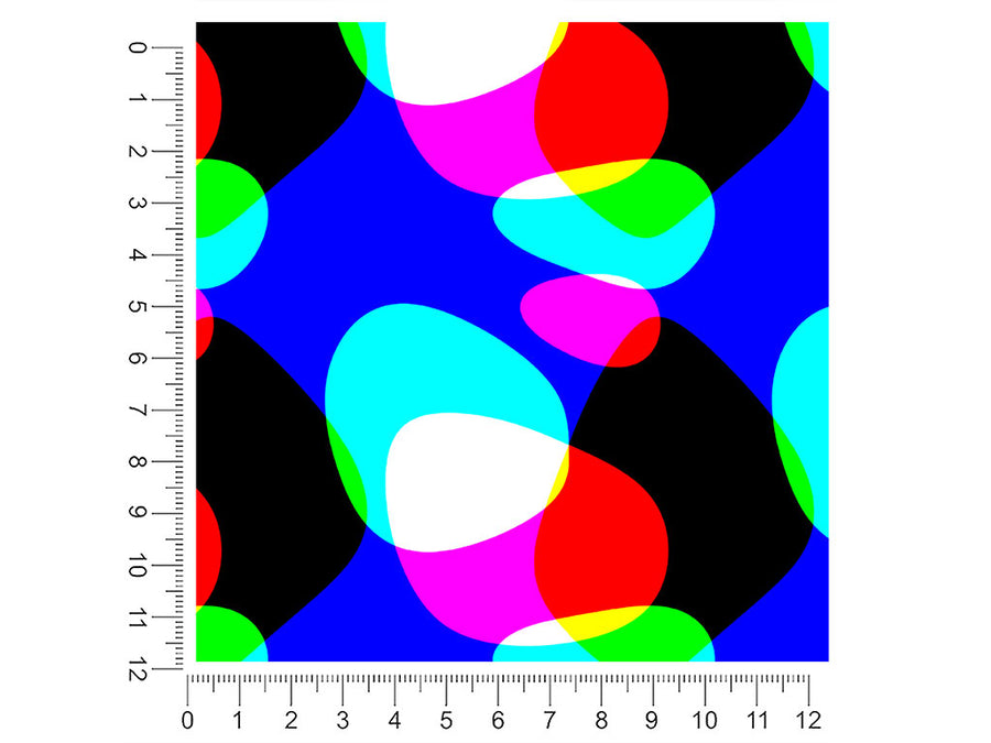 galactic terror retro 1ft x 1ft Craft Sheets