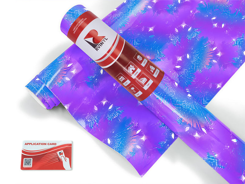 galactic views tie dye Craft Vinyl Roll