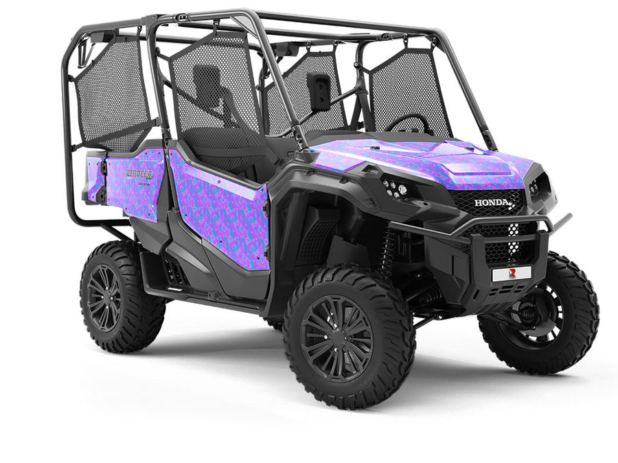 Galactic Views Tie Dye Utility Vehicle Vinyl Wrap