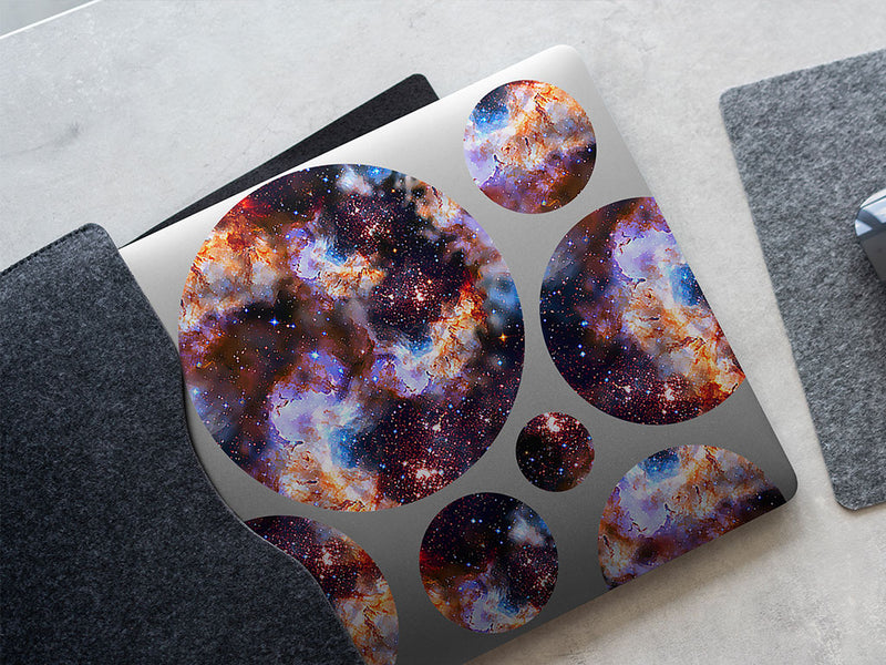 galaxy dust science fiction DIY Laptop Stickers