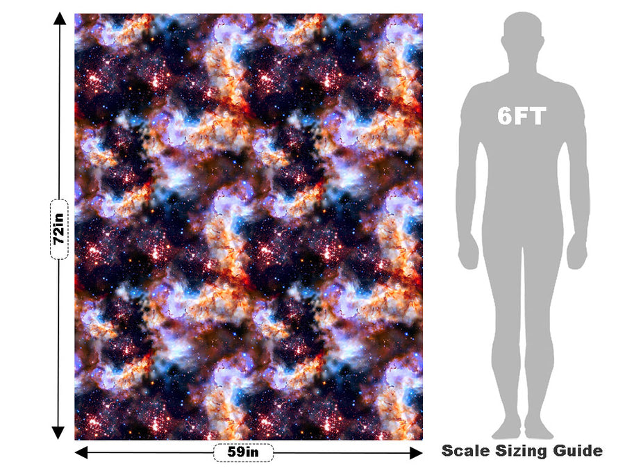 Galaxy Dust Science Fiction Vehicle Wrap Scale~Rwraps Series 914 Galaxy Dust Science Fiction Measurements~1