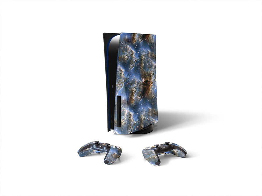 galaxy sky science fiction Sony PS5 DIY Skin