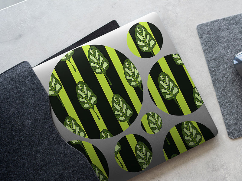 galilean spinach vegetable DIY Laptop Stickers