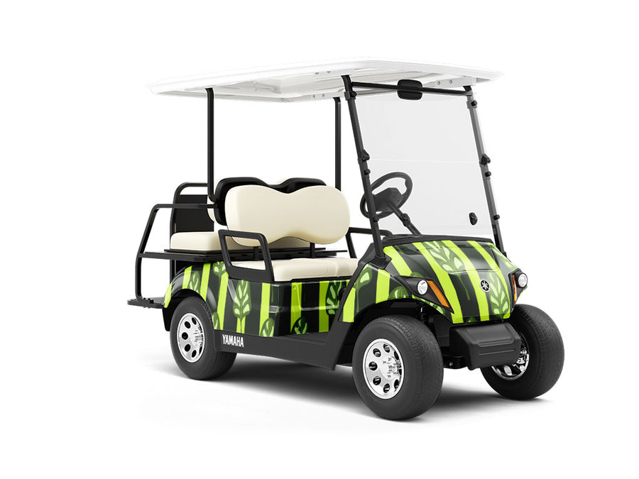 Galilean Spinach Vegetable Wrapped Golf Cart