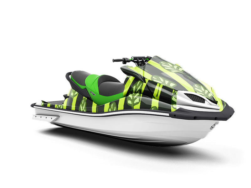 Galilean Spinach Vegetable Jet Ski Vinyl Customized Wrap