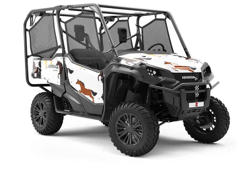 Gallop Ahead Animal Utility Vehicle Vinyl Wrap