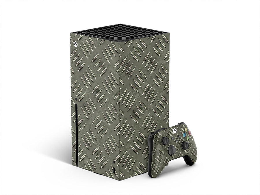 galvanized green diamond plate XBOX DIY Decal