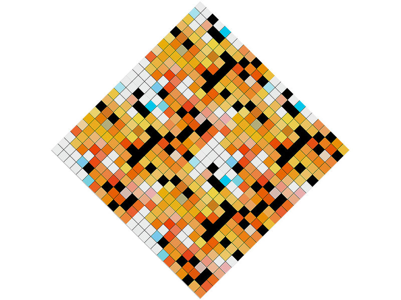 Gamboge Structures Mosaic Vinyl Wrap Pattern