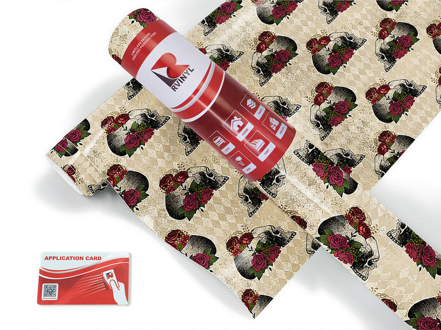 garden burials gothic Craft Vinyl Roll
