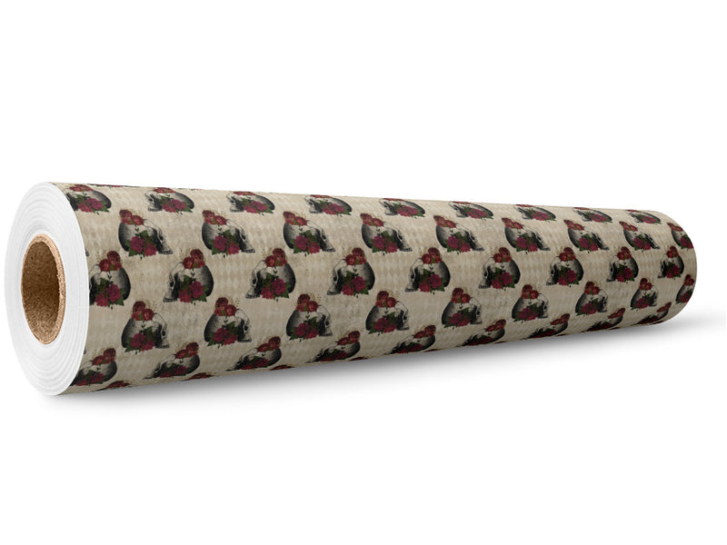 Garden Burials Gothic Wrap Film Wholesale Roll~Rwraps Series 914 Digitally Printed Vinyl Roll~5