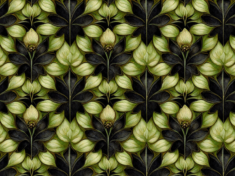 Garden Illusion Floral Vinyl Wrap Pattern~Rwraps Series 914 Digitally Printed Vinyl Wrap~0