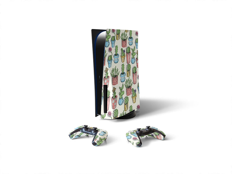 garden supply cactus Sony PS5 DIY Skin