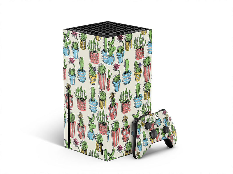 garden supply cactus XBOX DIY Decal