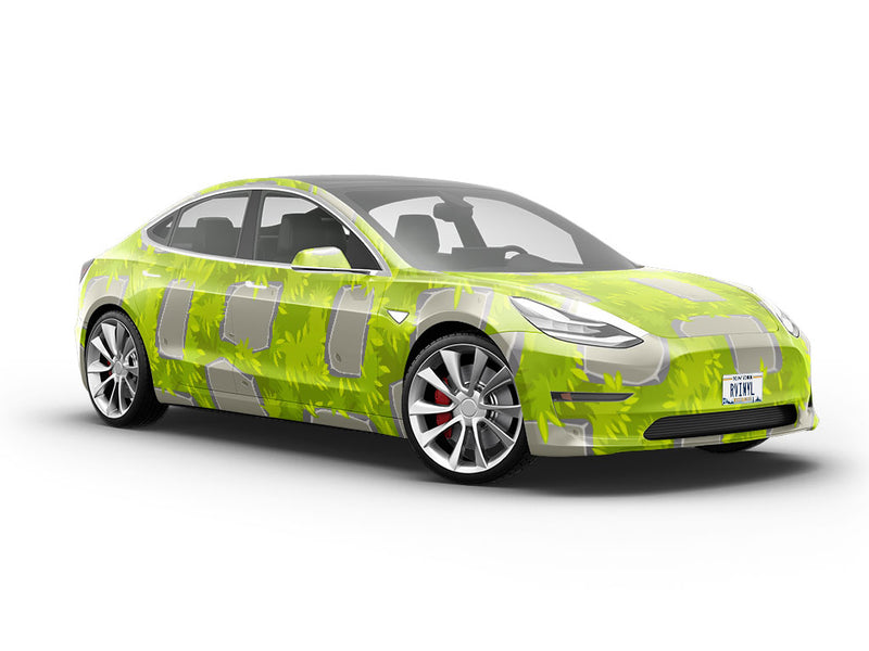 Garden Walk Cobblestone Vehicle Vinyl Wrap