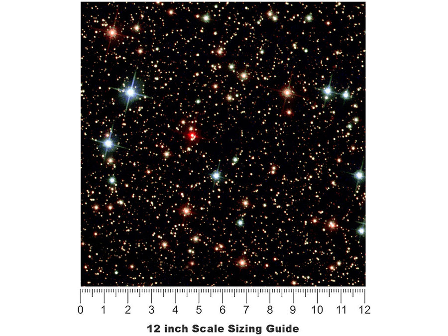 Gazly Designs Science Fiction Vinyl Film Pattern Size 12 inch Scale~Rwraps Gazly Designs Science Fiction Sizing Chart~2