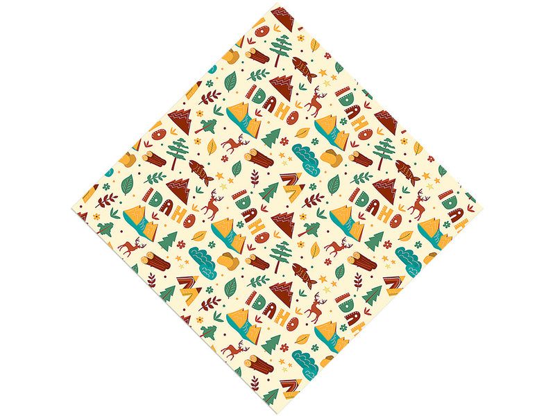 Gem State Americana Vinyl Wrap Pattern