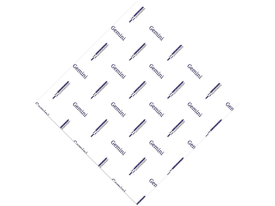 Gemini Swords Astrology Vinyl Wrap Pattern