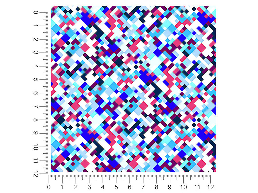 gender reveal pixel 1ft x 1ft Craft Sheets