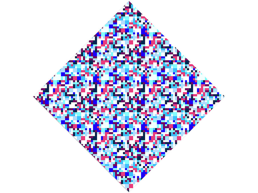 Gender Reveal Pixel Vinyl Wrap Pattern