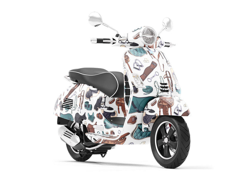 General Saddlery Sport Vespa Scooter Wrap Film
