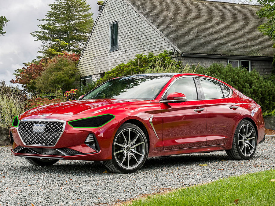 genesis g70 2019-2021 Headlight Tint Location