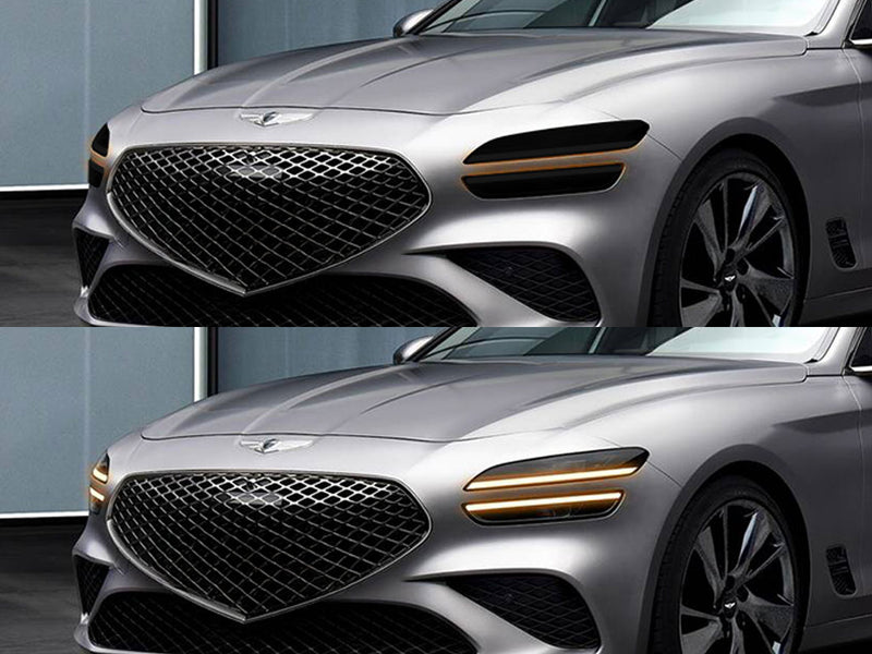 genesis g70 2022-2025 Headlight Tint Appearance