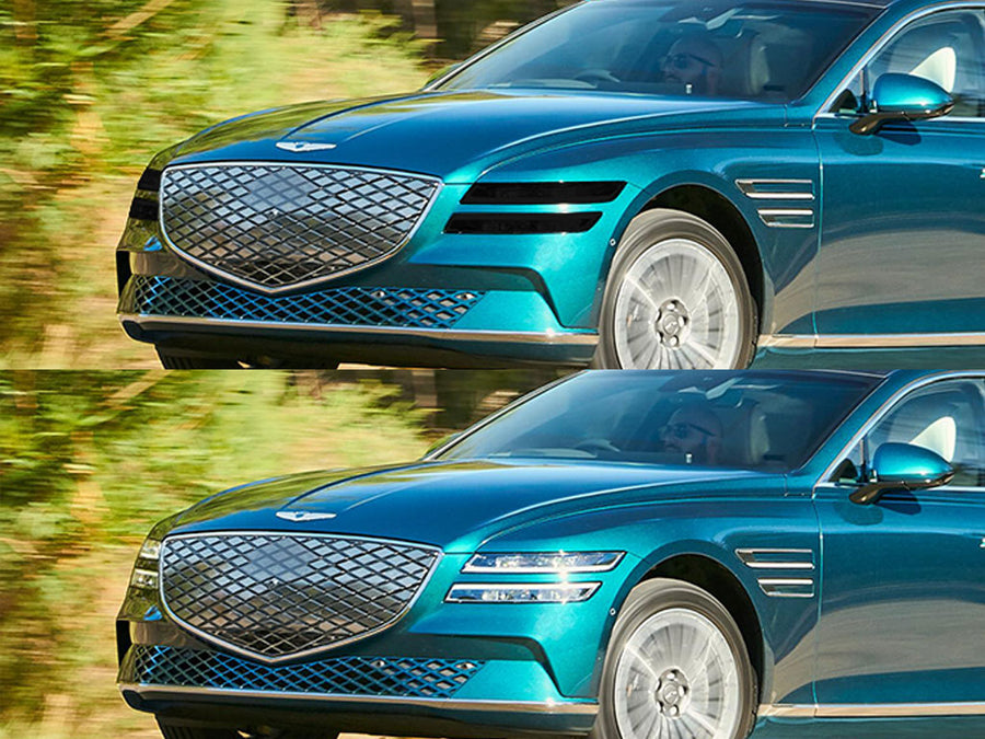 genesis g80 2021-2025 Headlight Tint Appearance