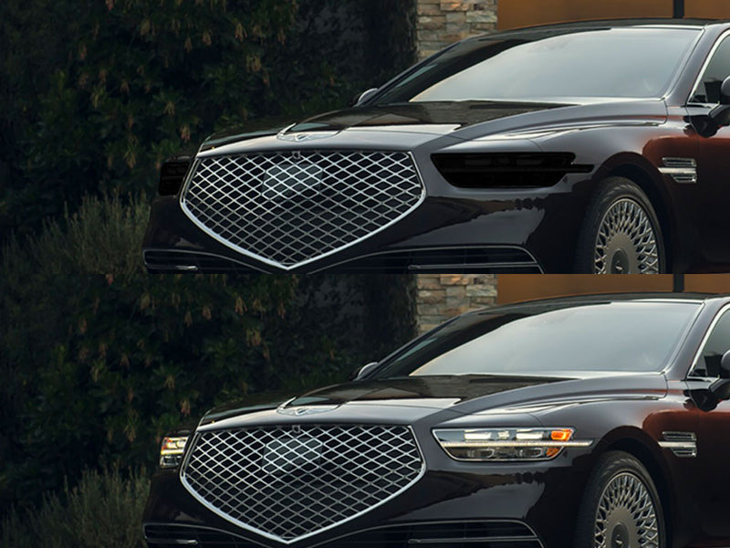 genesis g90 2020-2022 Headlight Tint Appearance