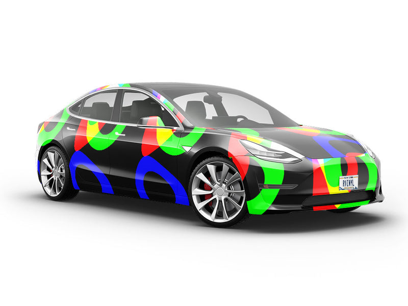 Genetic Engineering Retro Vehicle Vinyl Wrap