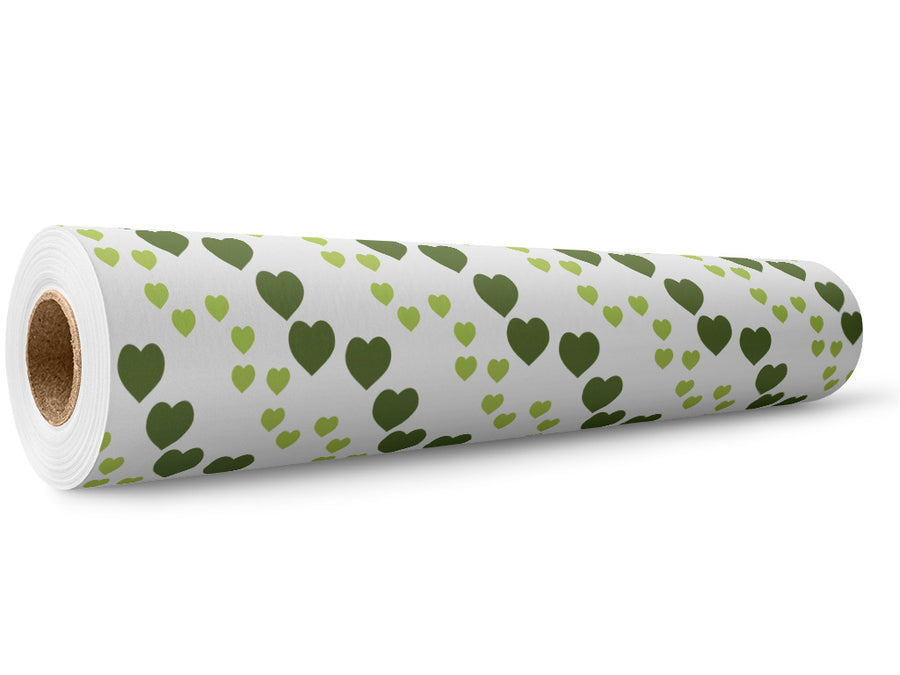 Gentle Fall Heart Wrap Film Wholesale Roll~Rwraps Series 914 Digitally Printed Vinyl Roll~5