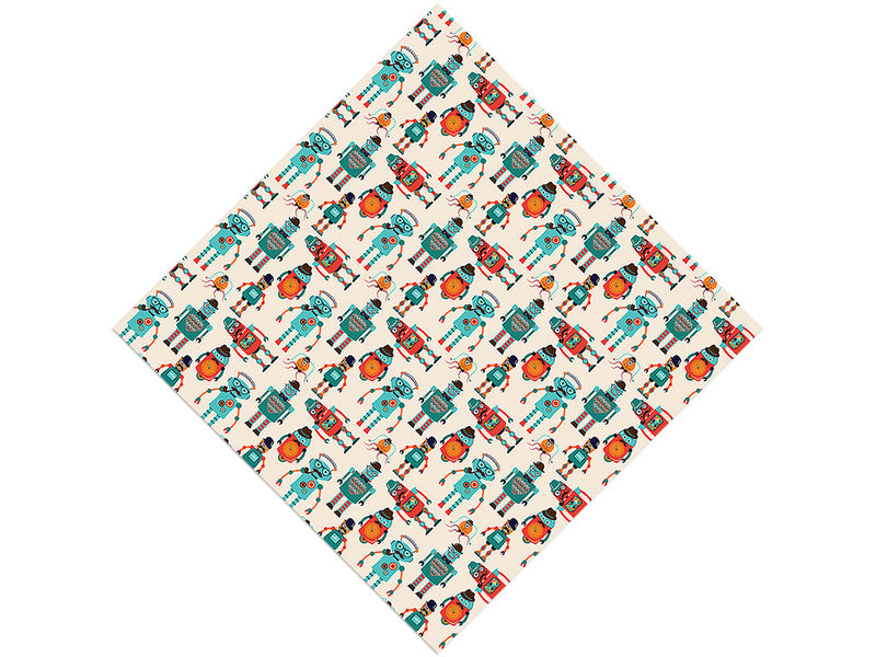 Gentleman Bots Science Fiction Vinyl Wrap Pattern