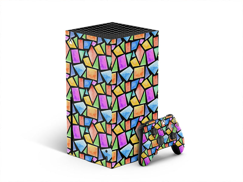geometric menagerie mosaic XBOX DIY Decal